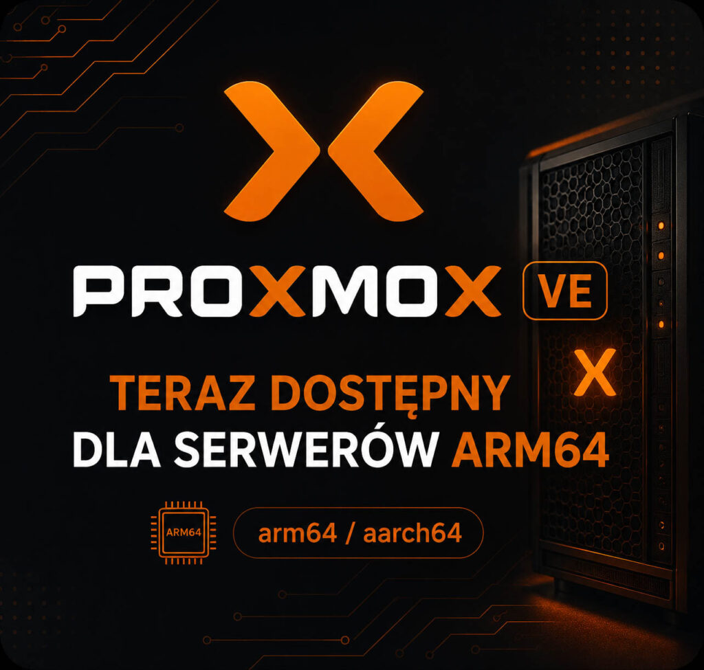 Proxmox VE 9.2 dostępny na serwery ARM64